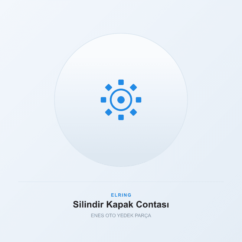 Silindir Kapak Contası