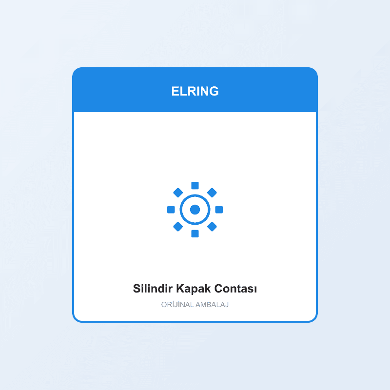 Silindir Kapak Contası - ambalaj