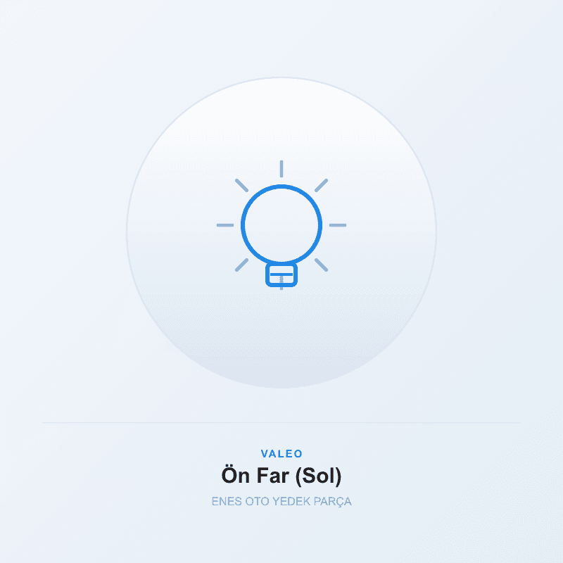 Ön Far (Sol, Elektrikli)